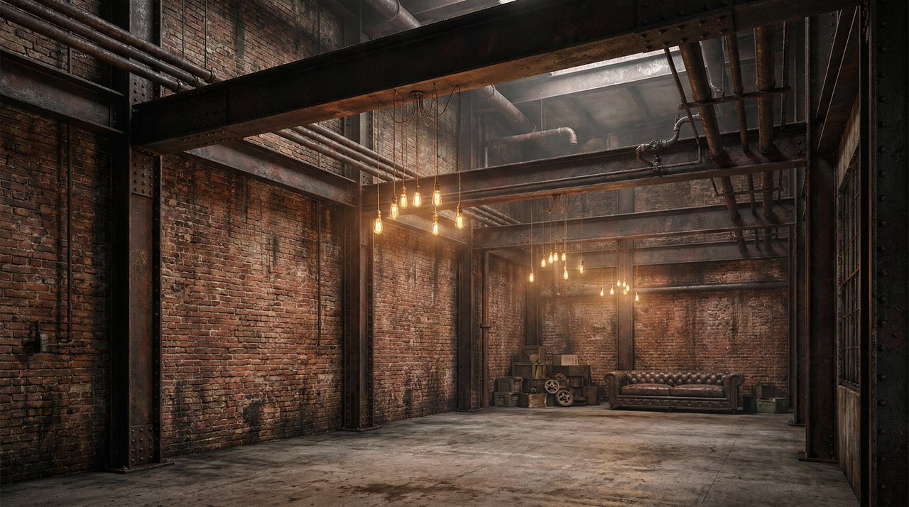 糖心Vlog工业Loft风格首屏大图